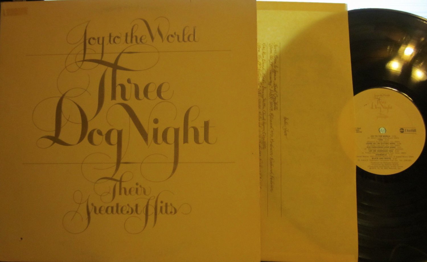 Three Dog Night - Joy to the World (Their Greatest Hits) (embossed ...