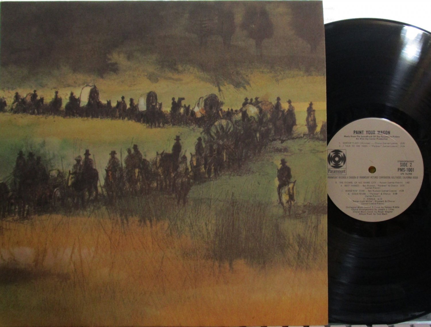 Paint Your Wagon (Soundtrack) Paramount 1001 (w/12 pg. booklet