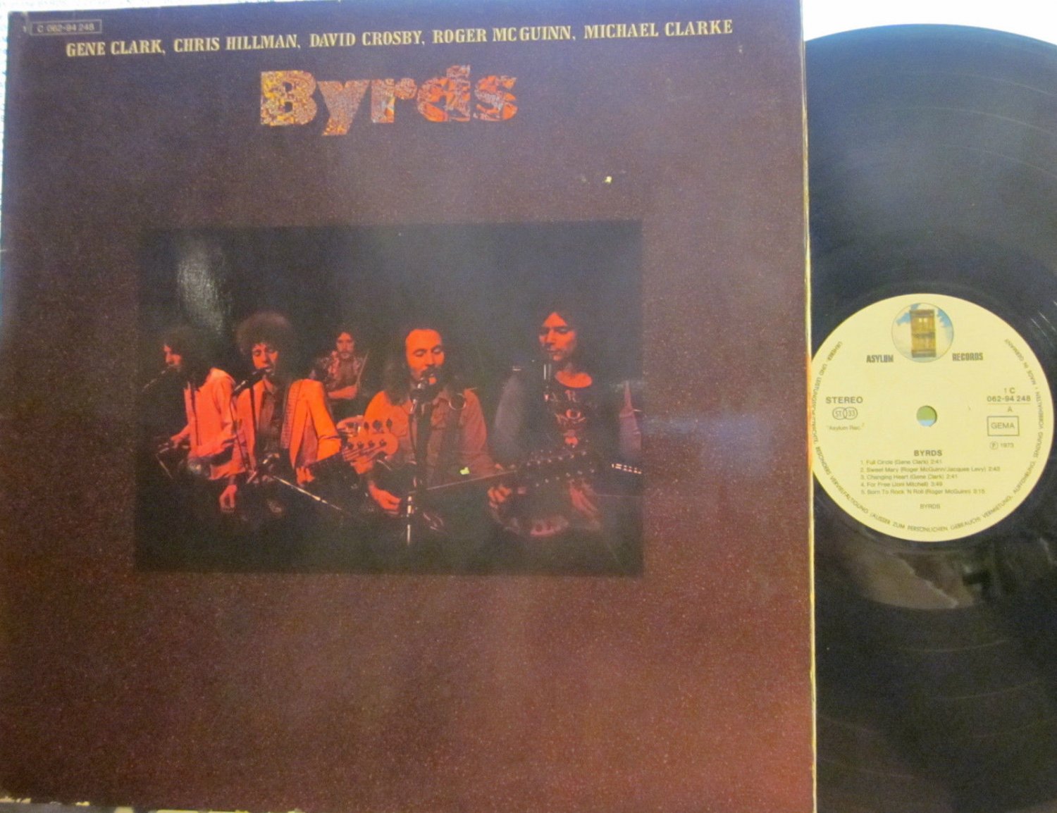 Byrds (Asylum 062-94 248) (original member reunion album (German ...