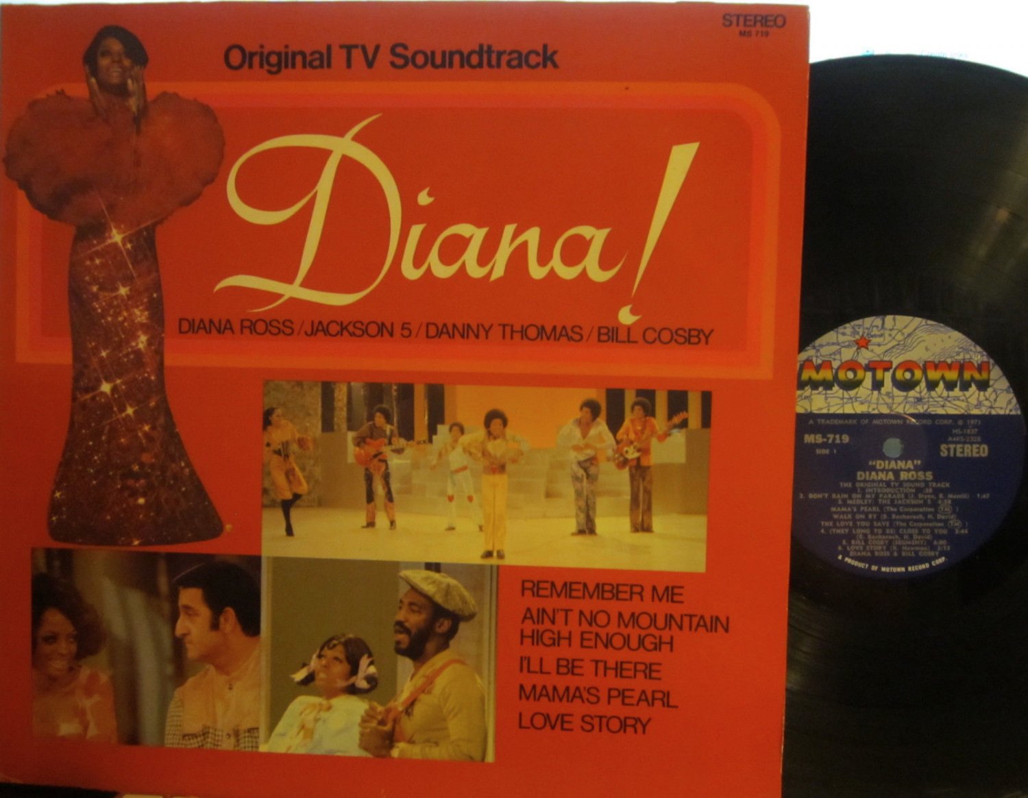 Diana Ross - Diana! (Motown 719) (with Jackson 5 = 2 medleys) (Bill Cosby)