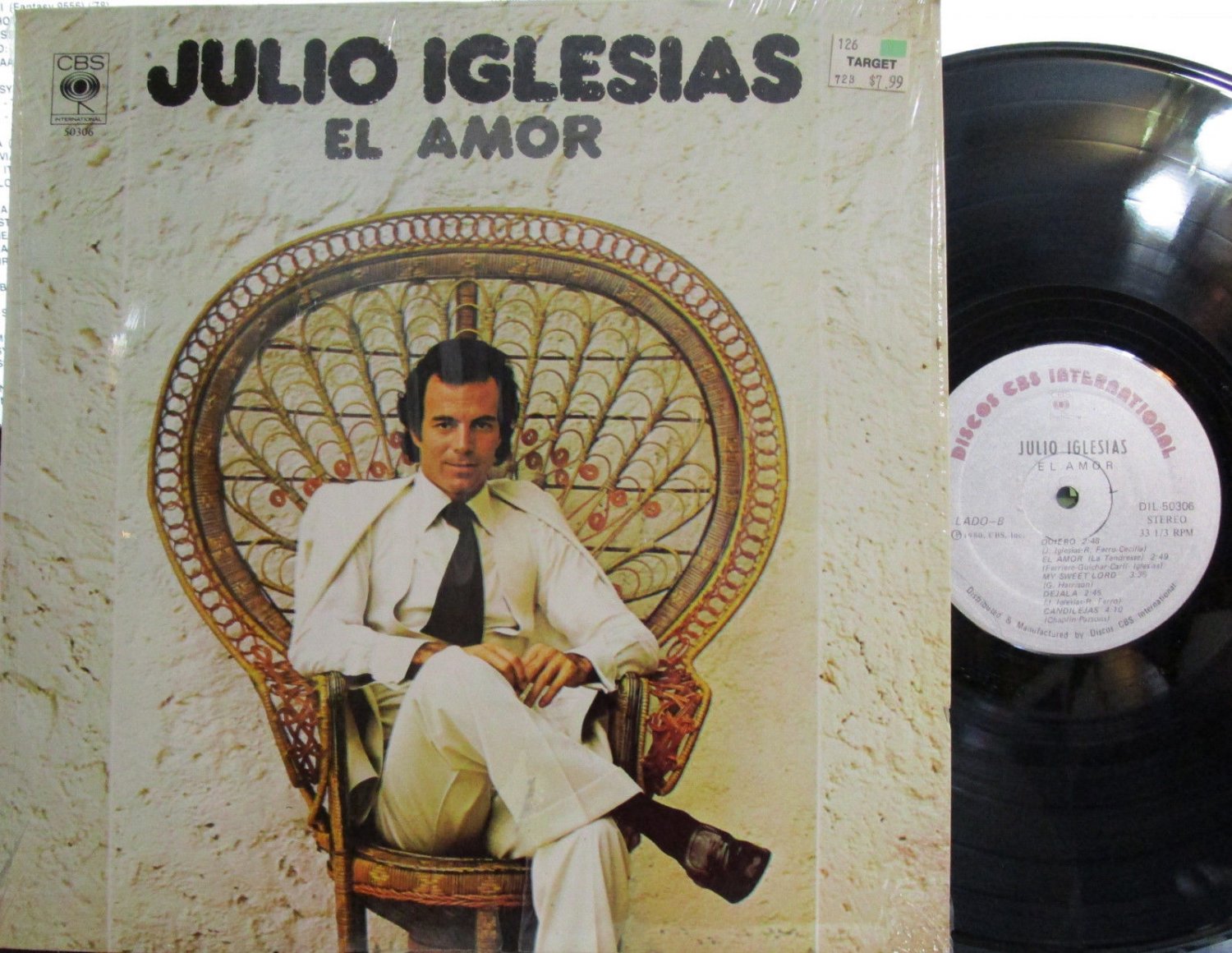 Julio Iglesias El Amor Discos Cbs