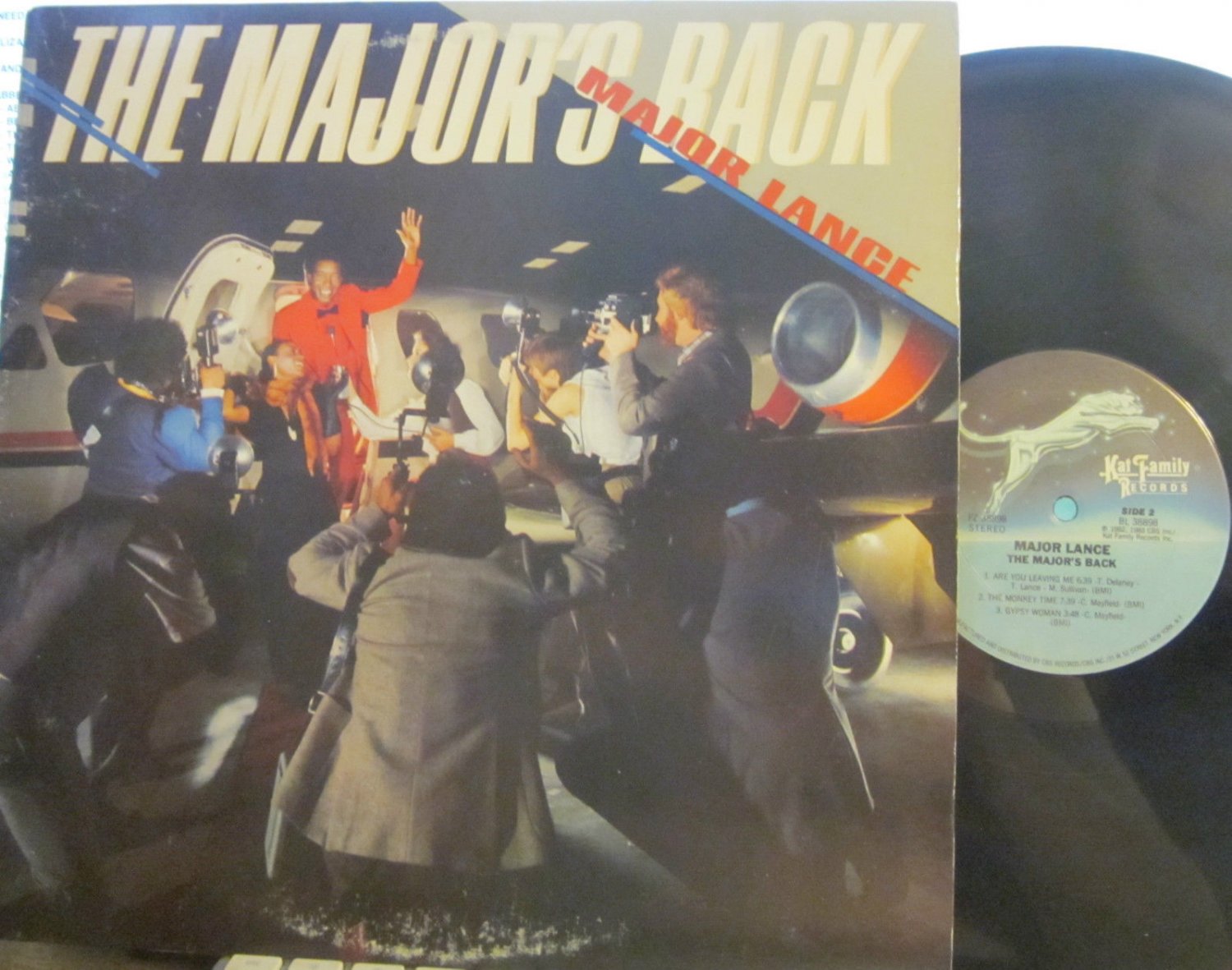 Major Lance - The Major's Back (Kat Family 38898) ('83) (PS)