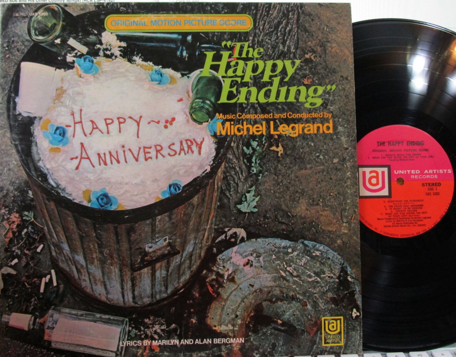 Happy Ending (Soundtrack) (Michel Legrand) Jean Simmons,Bobby Darin