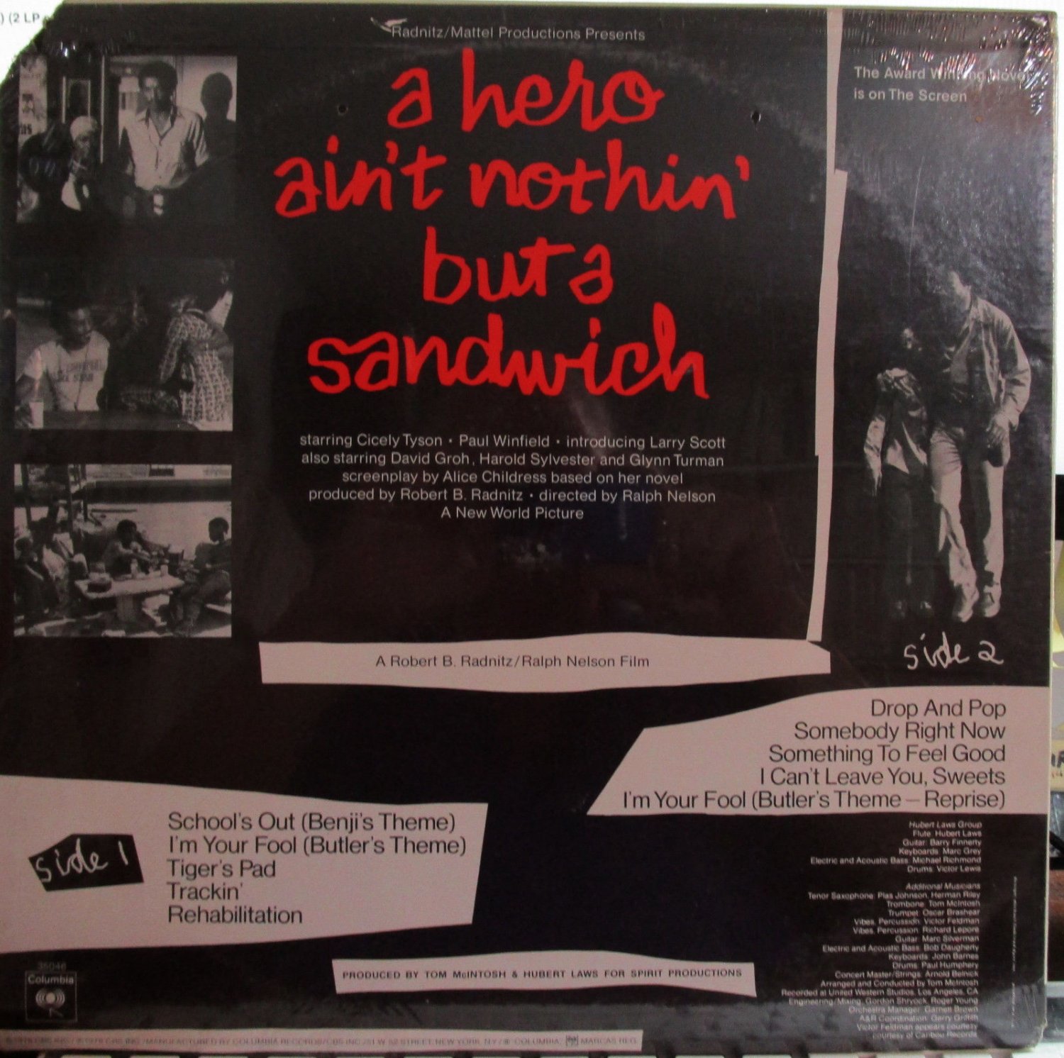 A Hero Ain T Nothin But A Sandwich Soundtrack Hubert Laws Cicely   5a1ebe9eb900b 421977b 