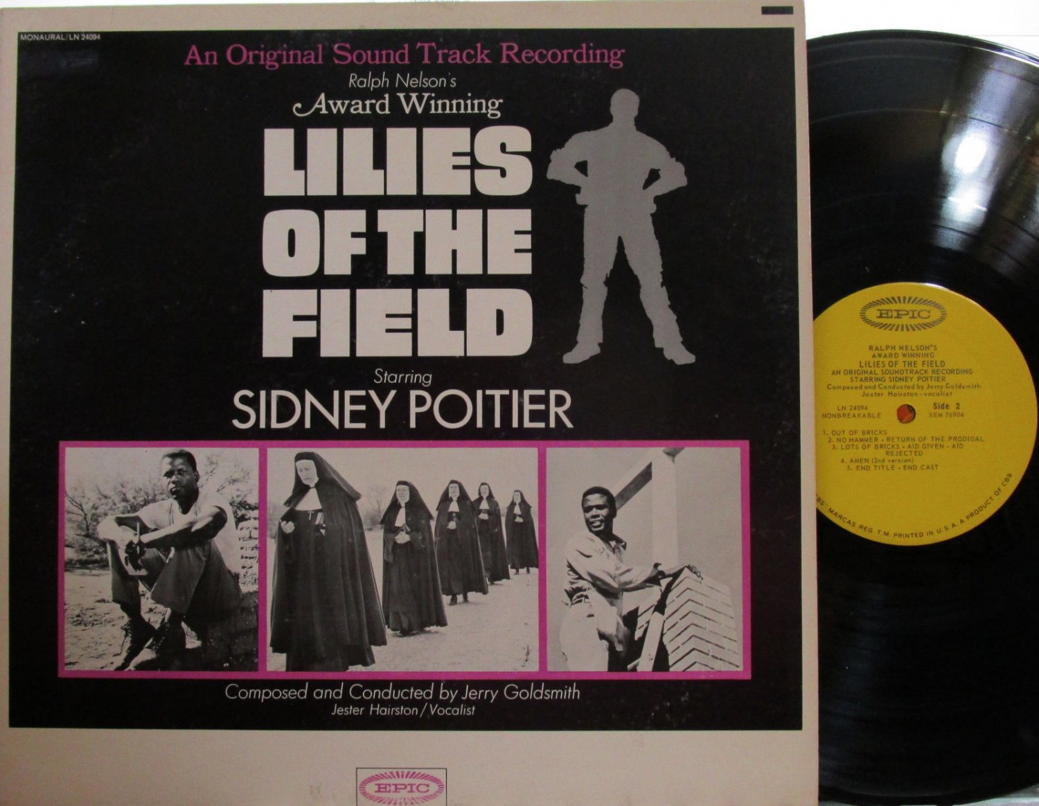 Lilies of the Field (Soundtrack) (Mono) Poitier (Jerry Goldsmith,Jester