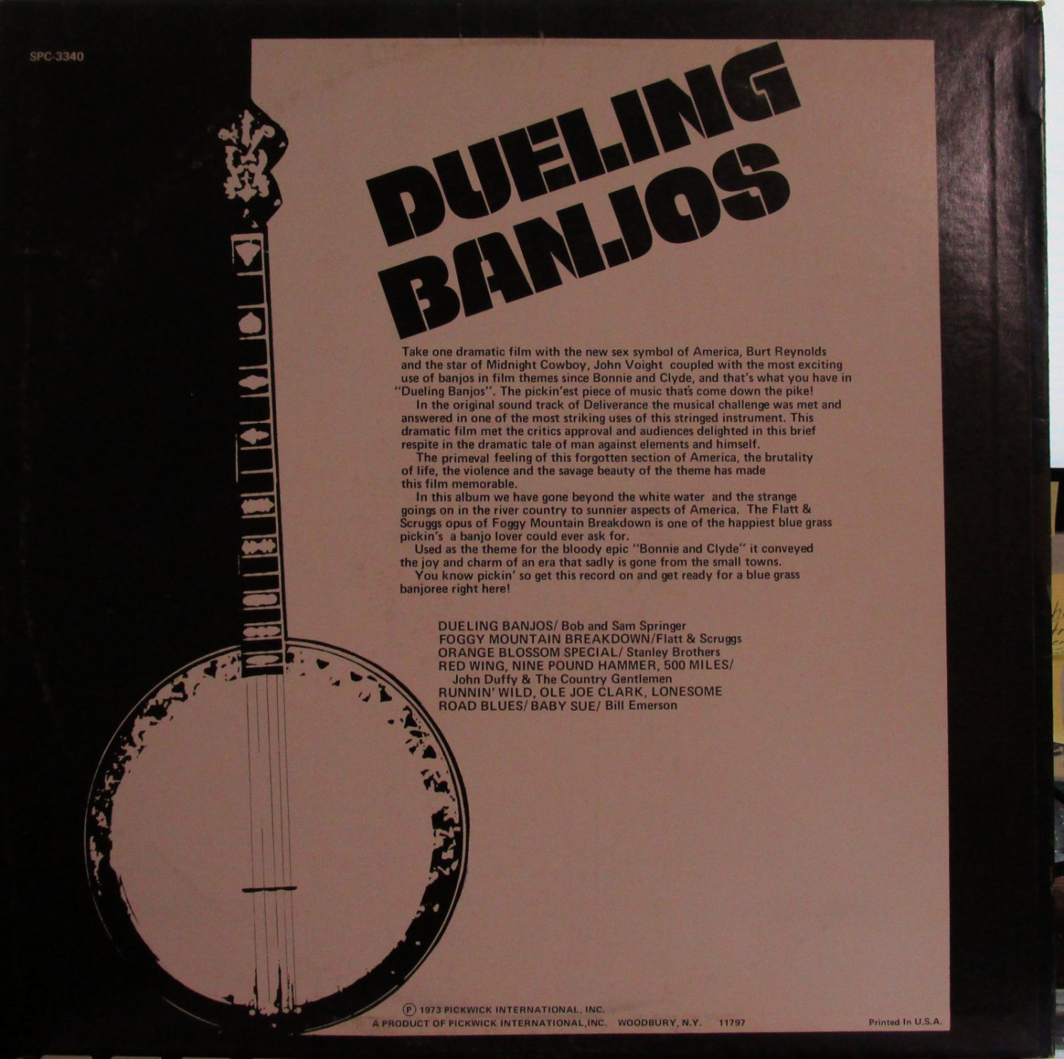 Dueling Banjos (Pickwick) ('73) Stanley Bros.,Flatt & Scruggs,Bob & Sam
