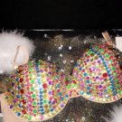 Mardi Gras Colorful bra