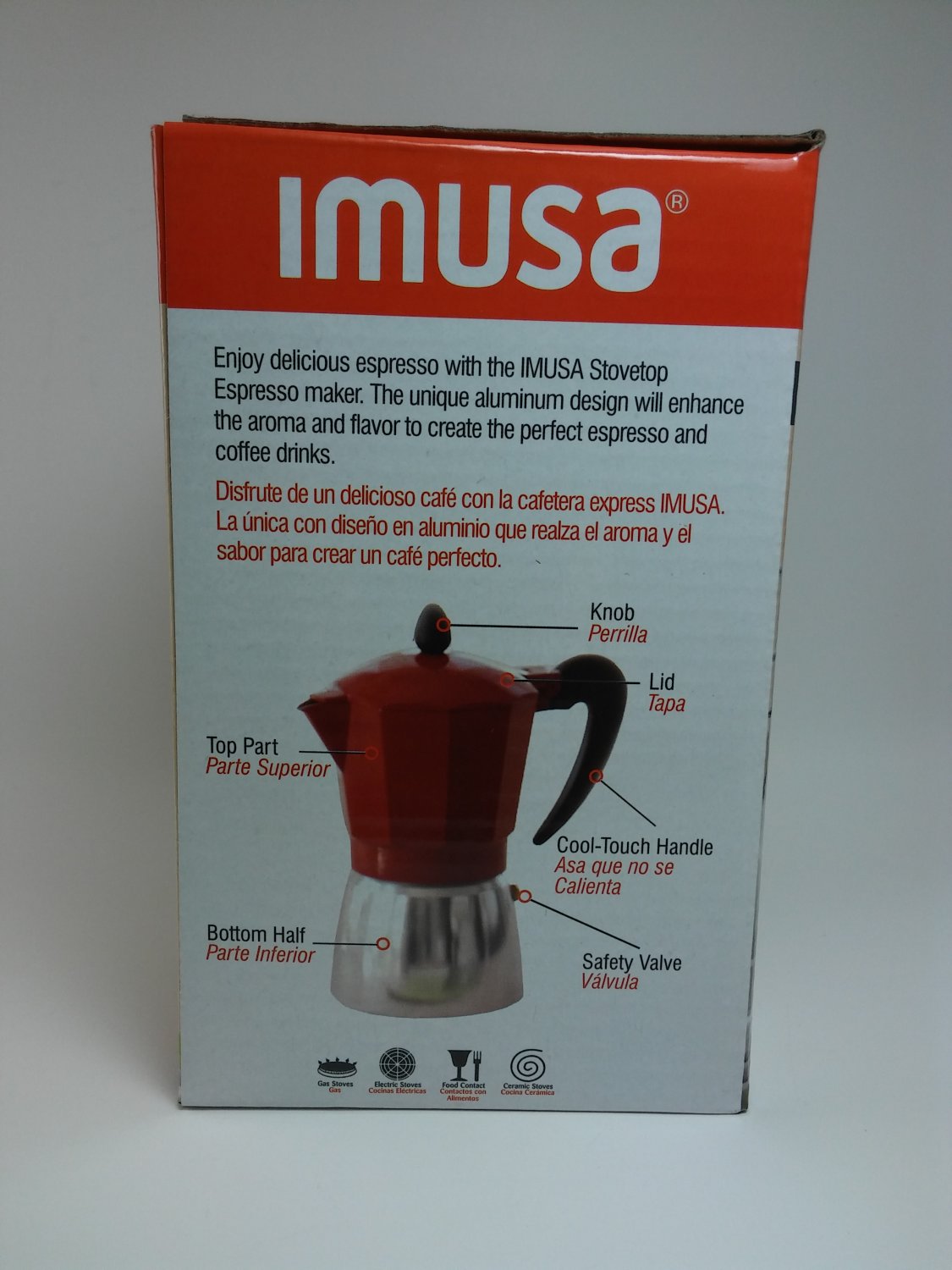 3 Cups Imusa Aluminium Espresso Coffee Maker