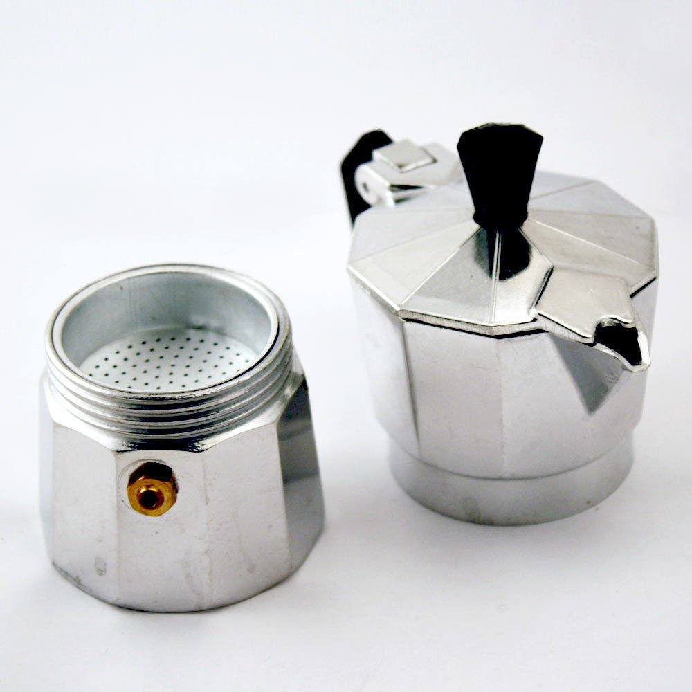 Kloc 1 Cup Aluminium Espresso Coffee Maker