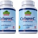 Collagen C , Hydrolysate With Vitamin C / 120 capsules (2 packs,240 capsules)