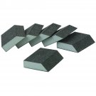 4-7/8 in. x 3-1/2 in. x 1 in. 60/100 Grit Aluminum Oxide Sanding Sponges( 6 Pk)