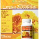 trunature Vision Complex Lutein & Zeaxanthin, 140 Softgels (1 bottle)
