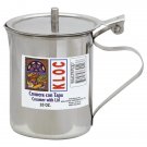 kloc , Creamer With Lid , For Coffee Espresso, 10 Oz ( 1 Pc )