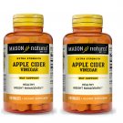 Mason Natural,Extra Strength Apple Cider Vinegar 100 Tabs(2 bottles)
