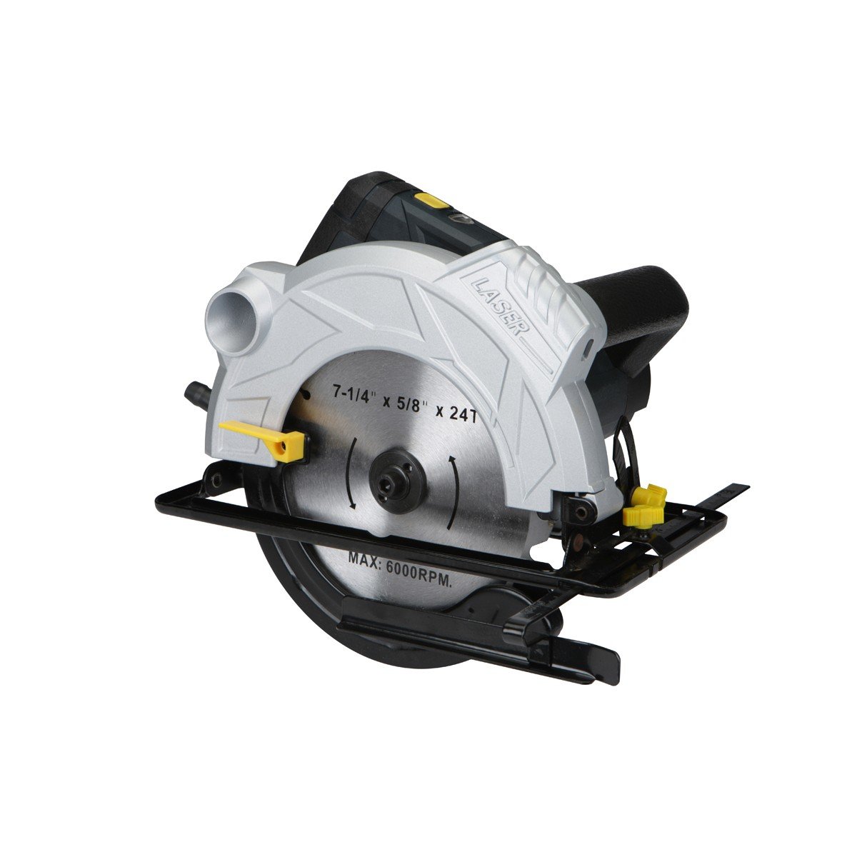 71/4 in. 12 Amp Professional Circular Saw With Laser Guide System