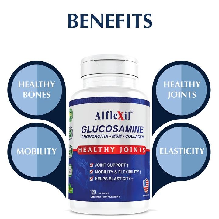 Alflexil Glucosamine Chondroitin MSM Collagen120 capsules