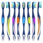 Oral-B Cross Action Advanced Toothbrush with Bacteria Guard Bristles, 8-pack