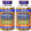 Pure Alaska Omega Wild Salmon Oil 1000 mg., 210 Softgels ( 2 Bottles,420 Soft gels)
