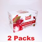 Badia Decaffeinated Hibiscus Tea Bags, 25 count (2 packs , 50 Tea bags)