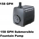 158 GPH Submersible Fountain Pump