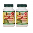Sunshine Naturals Guisazo de Caballo and Chancapiedra Extract Dietary Supplement, 90 Caps(2 Bottles)