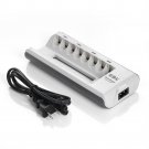 Battery Charger for AA AAA NI-MH NI-CD Rechargeable Batteries 8 Slot Universal