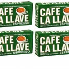 Cafe La Llave,ground coffee ,espresso cafe ,cappuccino(4 packs)