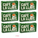 Cafe La Llave,ground coffee ,espresso cafe ,cappuccino(6 packs)