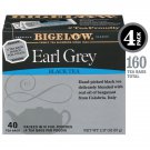 Bigelow Earl Grey Black Tea, Tea Bags, 40 Ct (4 Boxes)