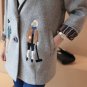 European stylish women’s embroidered Coat