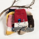 Great value, 5 Pairs of Women’s Rabbit Wool colorful 5 socks.
