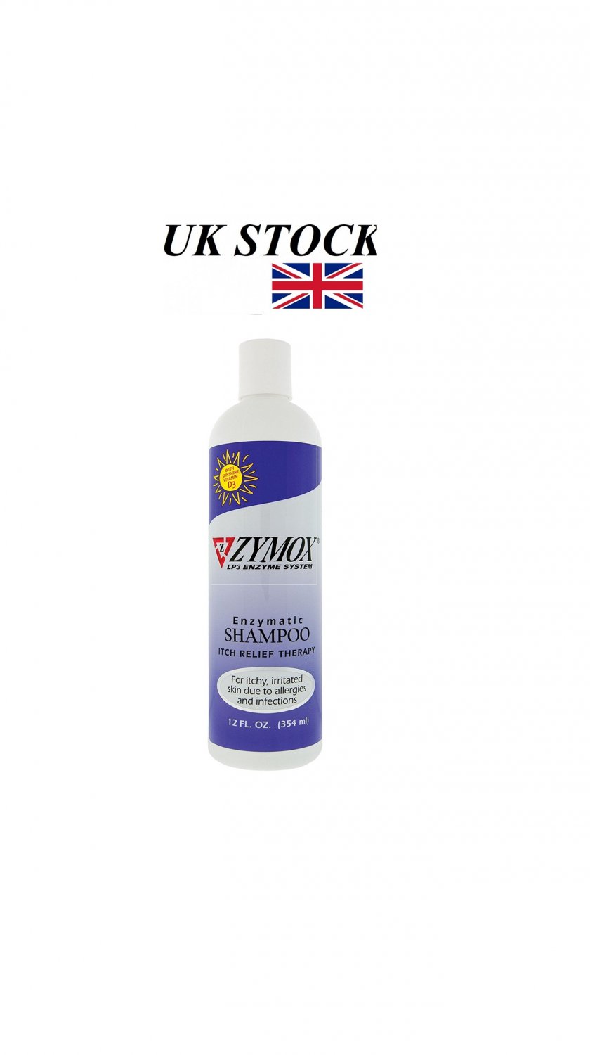 Zymox Enzymatic Shampoo for Itchy Inflamed Skin 12 oz.