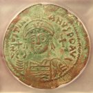 542-543 AD Byzantine Justinian I Large Follis Cyzicus Mint ICG VF30!