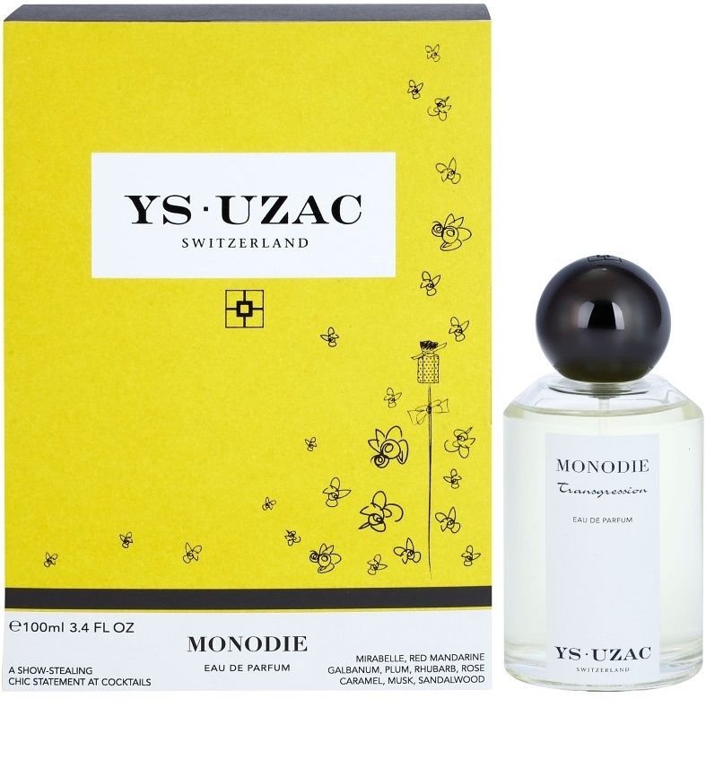 Ys Uzac Monodie Eau De Parfum for Women 3.4 oz NIB
