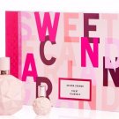 $156 Ariana Grande Sweet Like Candy 3 PC Gift Set EDP + Body Souffle + Miniature