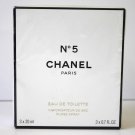 CHANEL NO 5 EAU DE TOILETTE TWIST PURSE SPRAY & 2 REFILLS TRAVEL SET 3 x 0.7 OZ