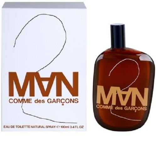 Comme Des Garcons 2 Man Eau De Toilette for men 3.4 oz 100ml NIB