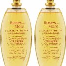 LOF OF 2 ROSES AND MORE BY PRISCILLA PRESLEY EDT SPRAY FOR WOMEN 1.7 OZ 50 ML