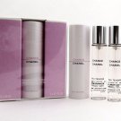 CHANEL CHANCE EAU TENDRE TWIST & PURSE SPRAY TRAVEL SET 3X0.7OZ/20ML=2.10Z/60ML