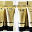 CHANEL SUBLIMAGE LA CREME TEXTURE FINE 0.17OZ X 10 = 1.7OZ TOTAL FULL SIZE $400