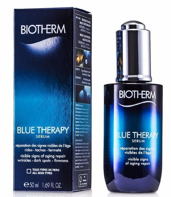 Biotherm BLUE THERAPY SERUM Aging Repair Wrinkles Dark Spots 1.69OZ 50ML Sealed