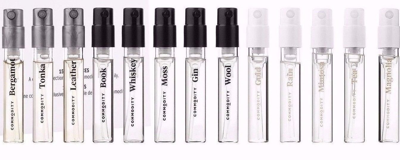 COMMODITY FRAGRANCE Perfume Sample Vial Spray New CHOOSE YOUR FAVORITES