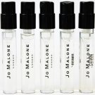 JO MALONE PEONY & BLUSH SUEDE MINI SAMPLE VIAL LOT 1.5ML x 5 = 7.5ML 0.25 OZ