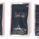 BLACK OPIUM YVES SAINT LAURENT EAU DE PARFUM DOSE OF PERFUME 0.04Oz X 3 SAMPLES