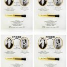 CREED FLEURS DE BULGARIE .08OZ 2.5ML X 4 = 0.32OZ 10ML SAMPLE VIAL MINI LOT SET