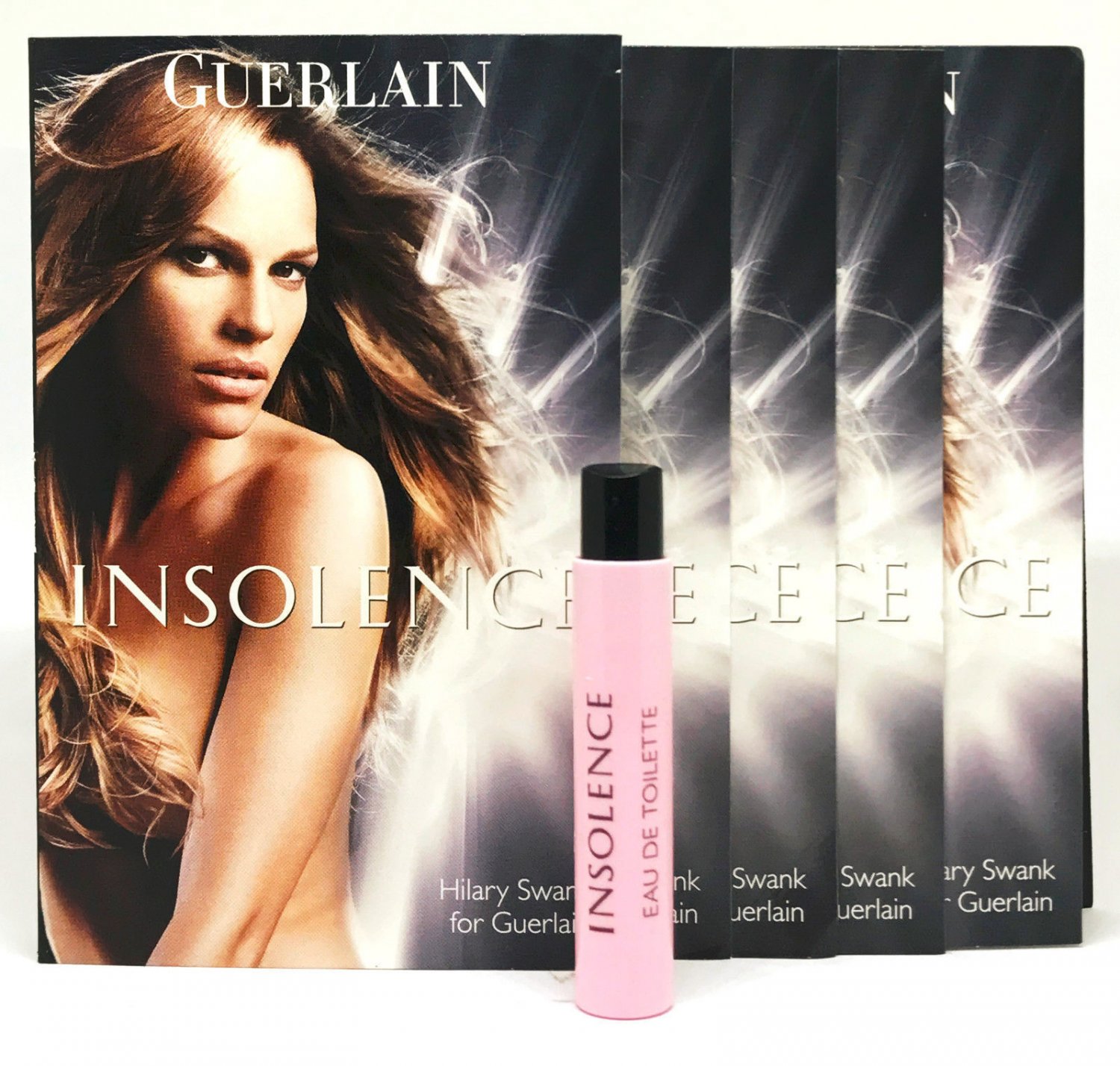 GUERLAIN INSOLENCE EDT SPRAY VIAL LOT 0.03 OZ EACH X 5 = 0.15OZ TOTAL
