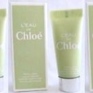 L'EAU DE CHLOE by Chloe PERFUMED HAND CREAM 10ml x 3 PIECE LOT = 30ML 1OZ TOTAL