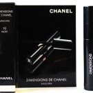 CHANEL DIMENSIONS DE CHANEL MASCARA # 10 NOIR BLACK MINI 1.5G BRAND NEW