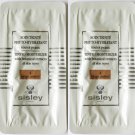 LOT OF 2 SISLEY Tinted Moisturizer botanical extracts # 4 Beige Ambre Sample 2ml