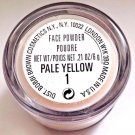 BOBBI BROWN SHEER FINISH LOOSE FACE POWDER IN PALE YELLOW # 1 TRAVEL .21OZ/6G